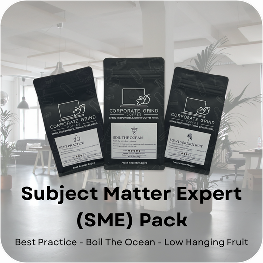 The Subject Matter Experts (Single-Origins w/o Decaf)