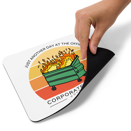 Dumpster Fire - mouse pad